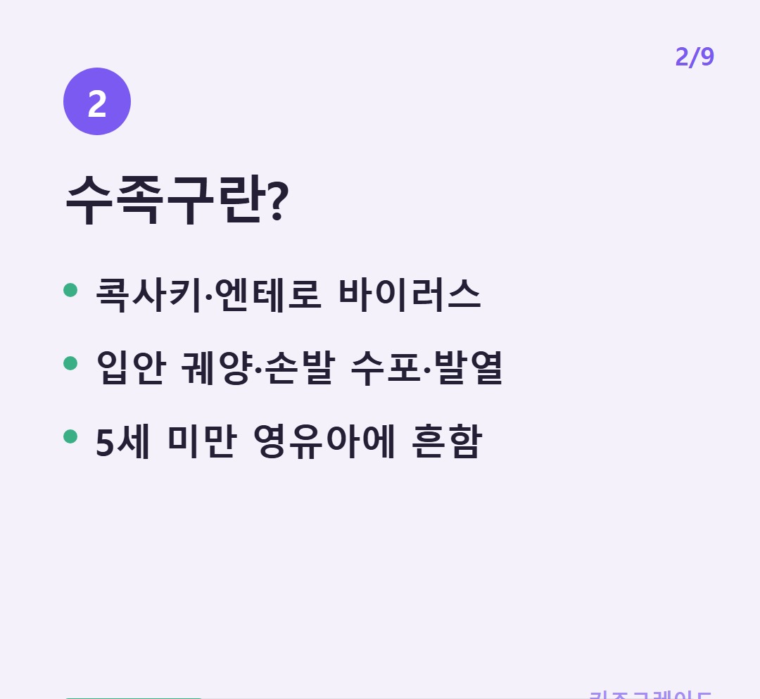 수족구란