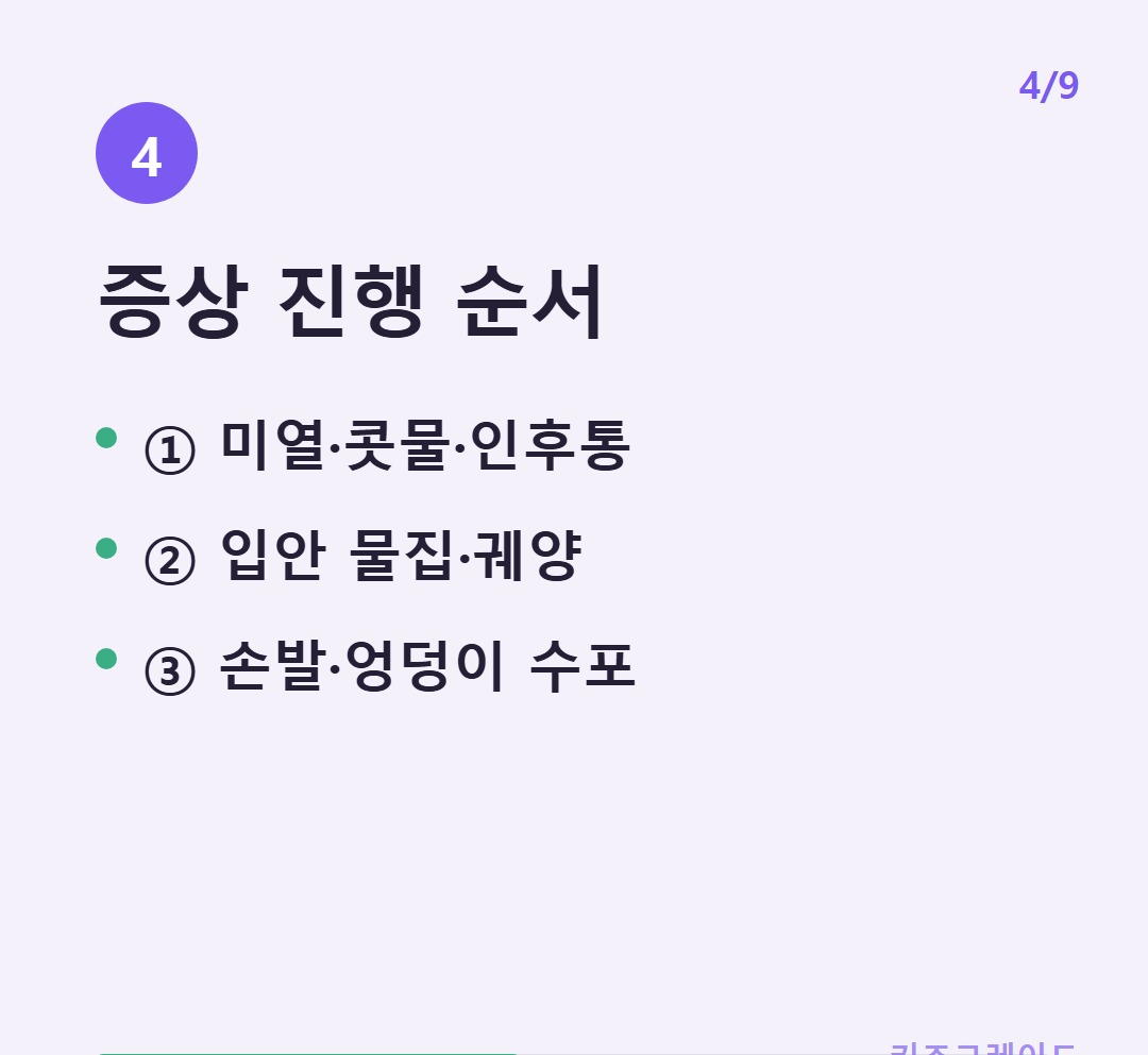 진행순서